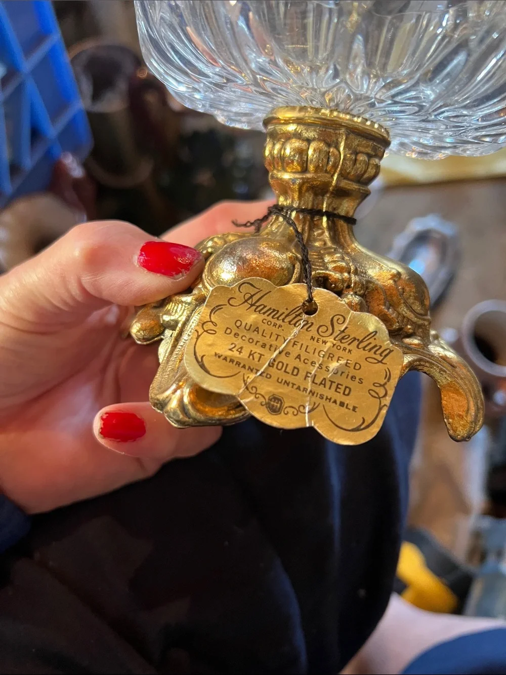 Vintage candy dish - Picture 2 of 2